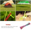VGEBY Rainbow Paracord, Seven Core Rainbow Line Parachute Rope Camping