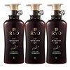 Rye 약산성 려 진결모 탈모증상케어 샴푸 두피쿨링케어 490ml 3개 Mild