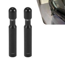 Ferianl 2PCS Car Door Lock Knobs, Door Lift Bolt Auto Inner Door Pull Pins, Door Lock Bolt Pin Cover Replacement Parts OEM#FODZ-5421850-A, Compatible with F0rd F150 Explorer Mercury Sable (Black)