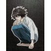 L Lawliet from Death Note Glossy Sticker Anime Waterproof!