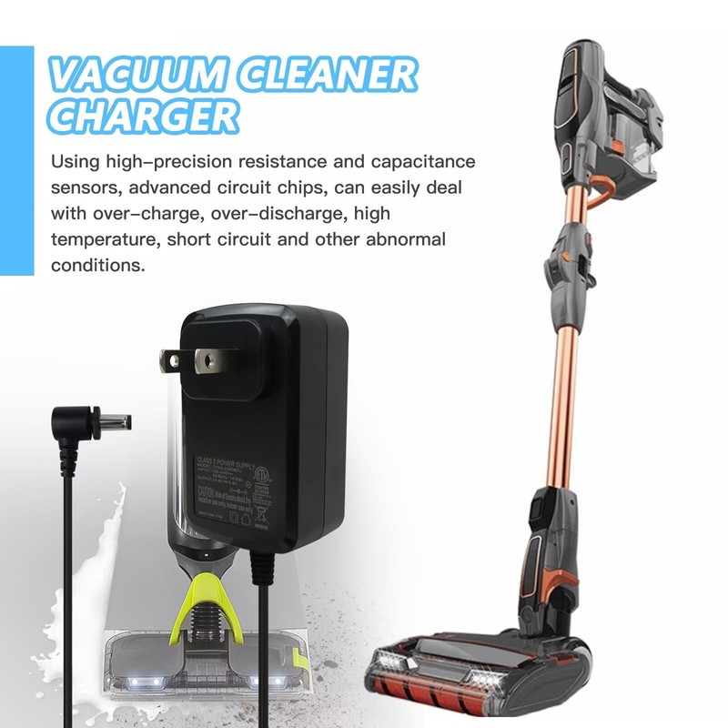JRSHOME Vacuum Charger for Shark Vacuum with XBCHGX140 21.6V 1900mAh