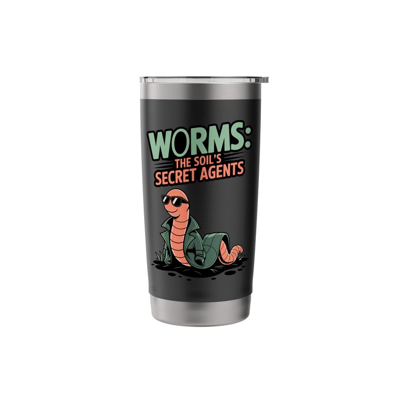 Worm Composter for Sustainable Soil Enrichment Fans Stainless Steel Insulated
