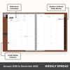 Blue Sky ASMBLD 2026 Weekly and Monthly Planner Calendar, January