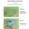 CLSSLVVBN Glove Dispenser Box, Clear Disposable Face Mask Box Holder,