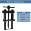 Ejoyous Puller, for Car Installation and Disassembly, 2 Jaw Twin