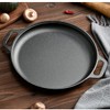 VONOTO Cast Iron Skillet Pan, Pizza Pan, Round Griddle, Cast
