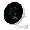 QANYEGN Smart Thermometer with Voice Control and LED Display, WiFi
