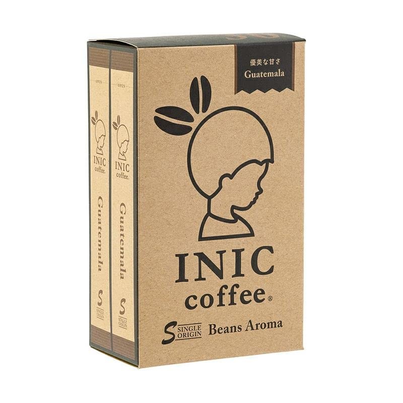 INIC Coffee Beans Aroma Guatemala Sticks, 30 Sticks (Single Origin