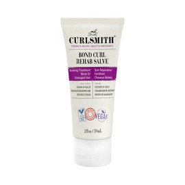 Curlsmith - Bond Curl Rehab Salve, Bond Building Strength Treatment for Weak, Damaged Hair (59ml) Travel or Trial Size