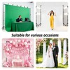 Forlogic Backdrop Stand 10x7.5ft(WxH), Heavy Duty Adjustable Photo Back Drop