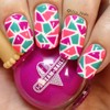 Whats Up Nails - Mosaic Vinyl Stencils for Nail Art