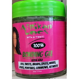 New Mix Products, Inc Afrikan Locs Bonding gel ( Extra Hold ) 6 oz