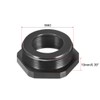 sourcing map Threaded Reducing Bushings Nylon Connector Adaptor M32 Male