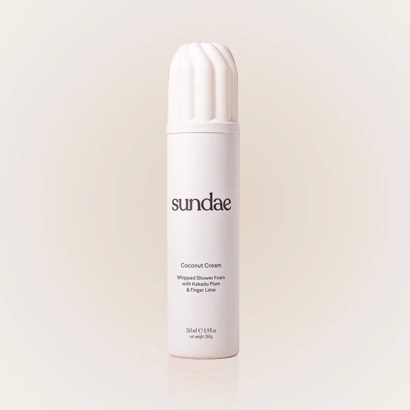 Crema De Coco Con Espuma De Ducha Batida Para El