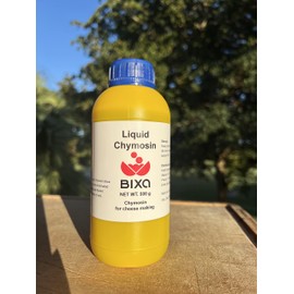Chymosin Rennet | Milk Coagulant | Quimosina Liquida Bixa | Cuajo Para Quesos Madurados | 17 Fl oz