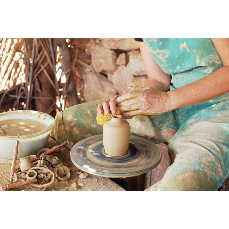 Natural Sea & Synthetic Sponges - Assorted Sizes 7pc Value