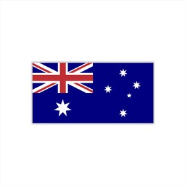 Womaha 30 Pcs Individual Temporary Australia Flag Tattoos Fans Face Tattoo Stickers for Adults Kids Group Activity Props