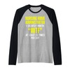 Nursing Home Administrator Funny Long Term Care Raglan Baseball Tee
