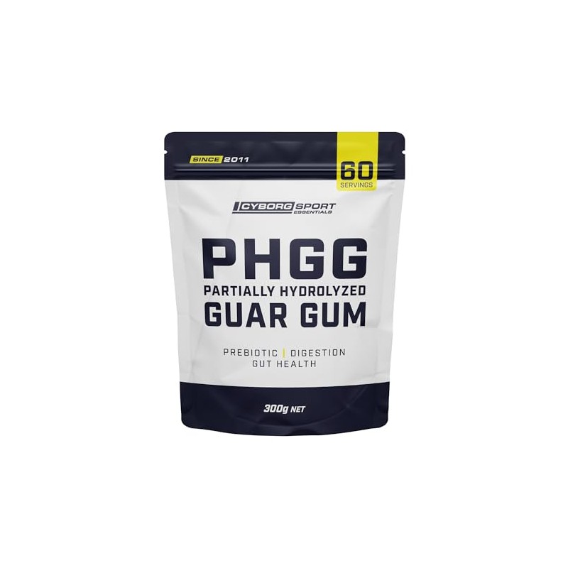 PHGG Partially Hydrolysed Guar Gum - 300g - 60 Servings
