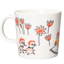 ARABIA 1064951 MOOMIN ABC Snufkin Mug, 10.1 fl oz (300 ml), White