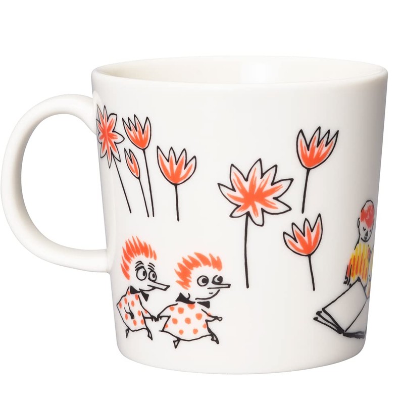 ARABIA 1064951 MOOMIN ABC Snufkin Mug, 10.1 fl oz (300