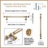 Goo-Ki 6 Pack Champagne Bronze Kitchen Drawer Pulls Cabinet Hardware
