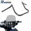 Risemotom8 Gloss Black 12" Meathook Ape Hanger Handlebar For Electra