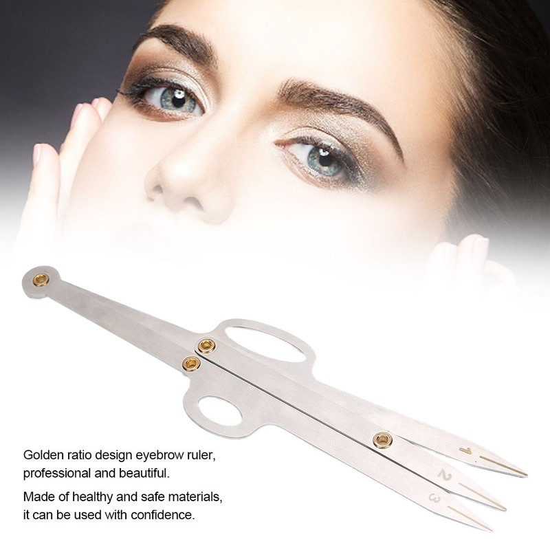 Eyebrow Stencil Template Eyebrow Guide Ruler Positioning Measure Tool Microblading