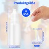 Pack of 4 Plastic Dropper Bottles, Liquid Bottles, 15 ml,