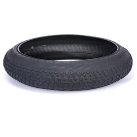 CuteHairy Fat Bike Tires, 20 x 4.0 Fat Tire, Widened Anti-Slip Rubber Snow Bike Tires, Folding Electric Bicycle Tires Fat Bike Tires Replacement C1752 20x4.0 tire