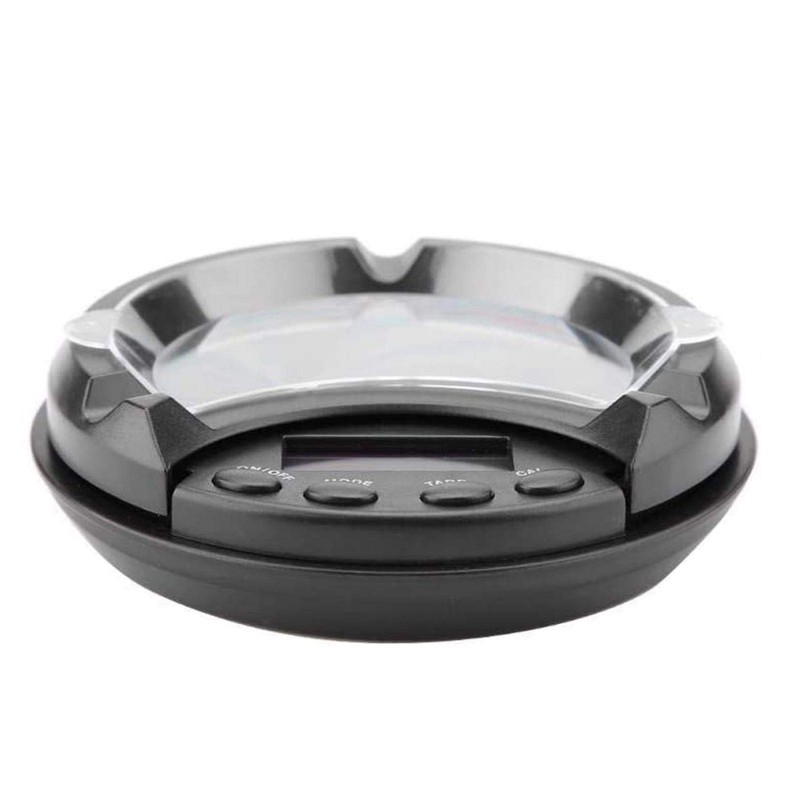 200g/0.01g Portable Ashtray Electronic Jewelry Scale, Digital Jewelry Precision Scale
