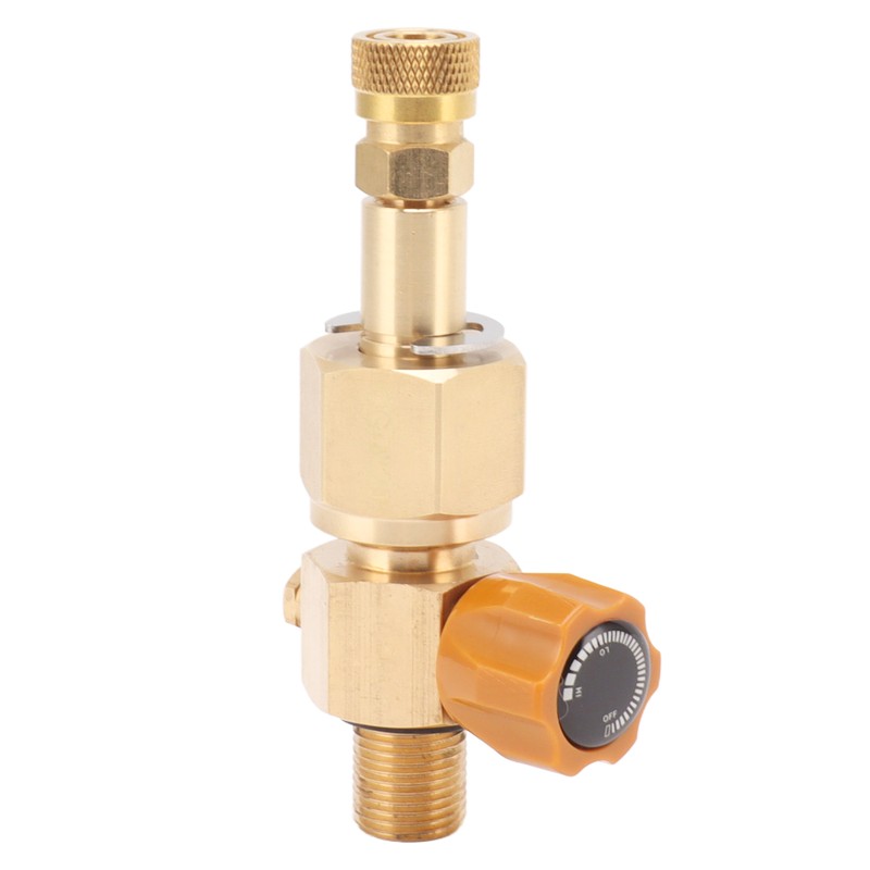 CO2 Tank Refill Valve 5/8‑18unf Brass CO2 Cylinder High Pressure