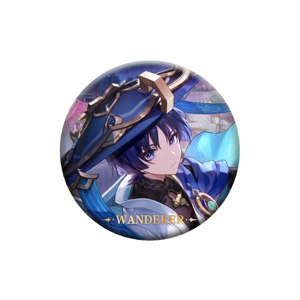 Genshin Impact Themed Series Character Badge - Wanderer