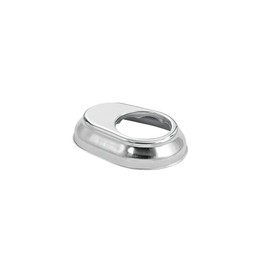 S.R. Smith EP-100A Oblong Escutcheon Ladder for Pools, Stainless Steel