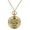 JewelryWe Vintage Women Pocket Watch : Gold Tone to My
