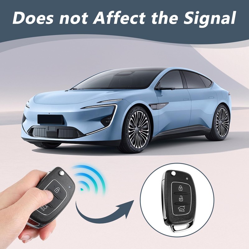 Hyundai Car Key Case for Hyundai i20, i30, ix20, ix35,