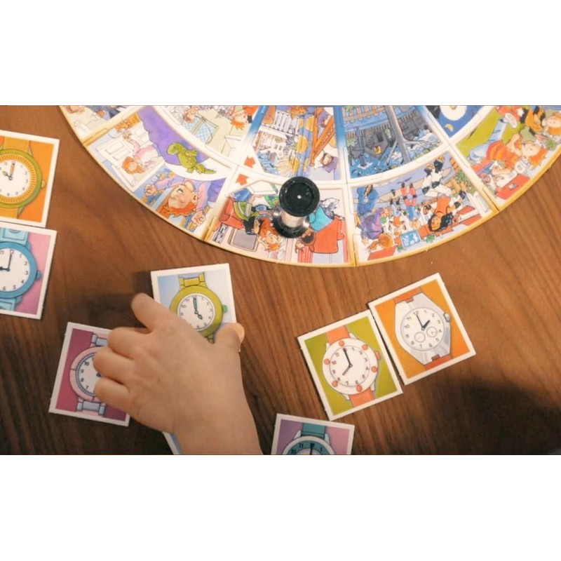 Ravensburger Children’s Games 24995 "Who knows the clock" Educational Game