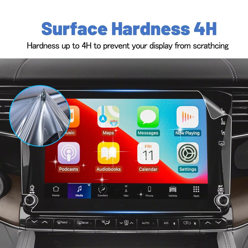 SHAOHAO 2PCS for 2024 2025 Jeep Grand Wagoneer Screen Protector
