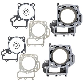 NICHE Engine Cylinder Gasket Kit for Kawasaki KFX700 Prairie 700 11005-1992 11060-1965
