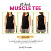 Adios Bitchachos Funny Womens Workout Muscle Tee - Sleeveless Active