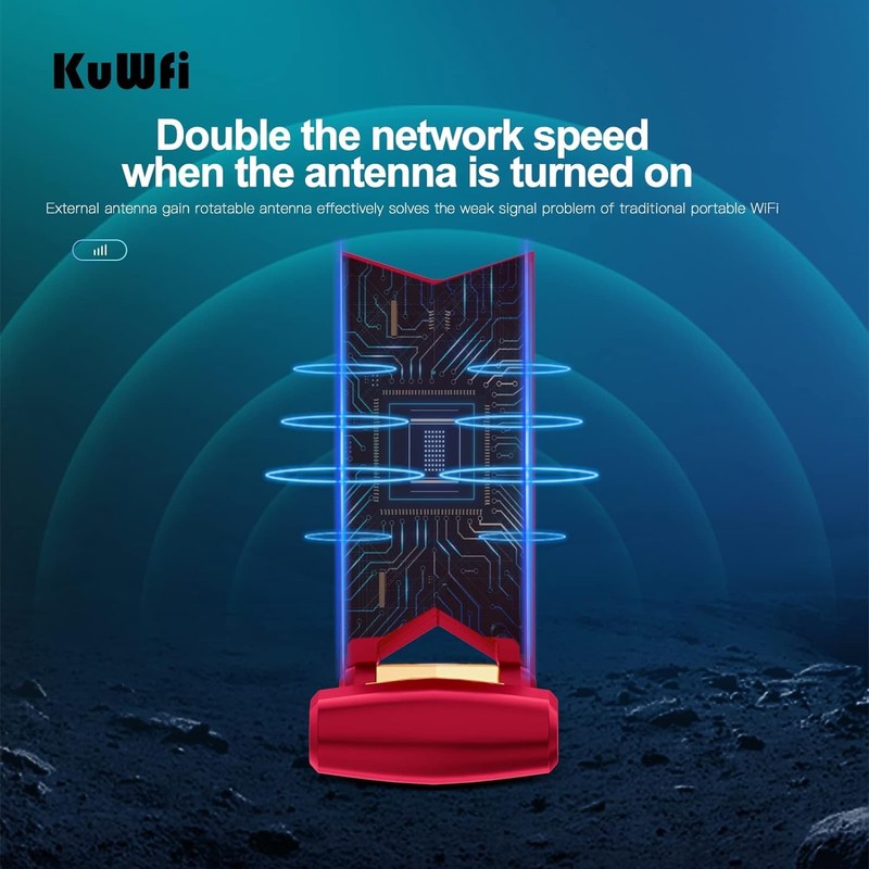 KuWFi 4G WiFi Modem USB Dongle Unlocked Pocket Mobile Network
