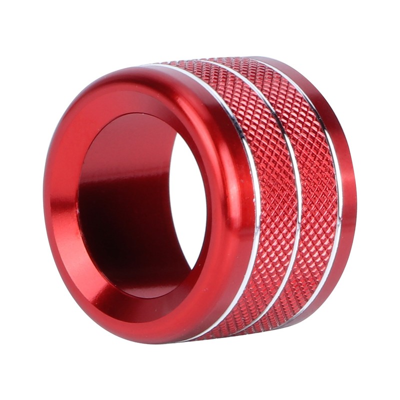 3pcs a C Rotary Knob Ring Aluminium Alloy Trim Volume