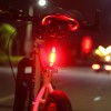 Car-Parment Lampara Luz Led Colores Bicicleta Recargable Trasera Delante