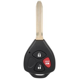 AUPCS Keyless Entry Remote Control for Scion xB 2.4L for Toyota RAV4 2.4L 2.5L 3.5L 2006-2013 HYQ12BBY (1 PCS) 3 buttons 314Mhz