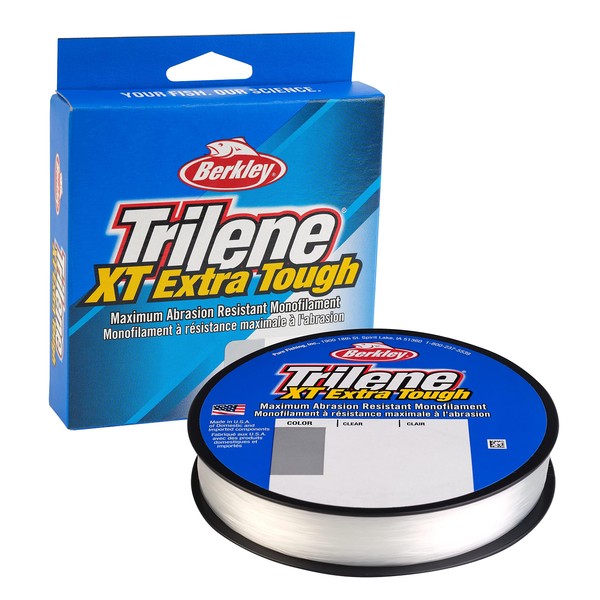 Berkley Trilene® XT®, Clear, 6lb | 2.7kg, 330yd | 301m Monofilament Fishing Line, Suitable for Saltwater and Freshwater Environments
