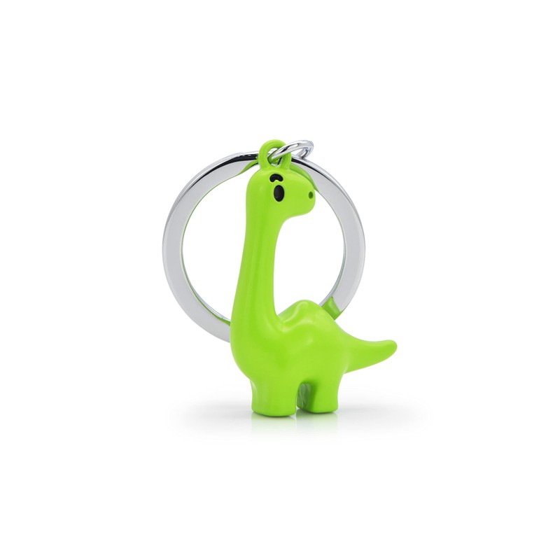 O meta[l]morphose METALMORPHOSE MTM155-01 Green Dinosaur Keyring, Green, One Size,