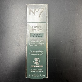 No7 2pack Future Renew Damage Reversal DayCream Sunscreen SPF 25 0.5oz. Exp09/25