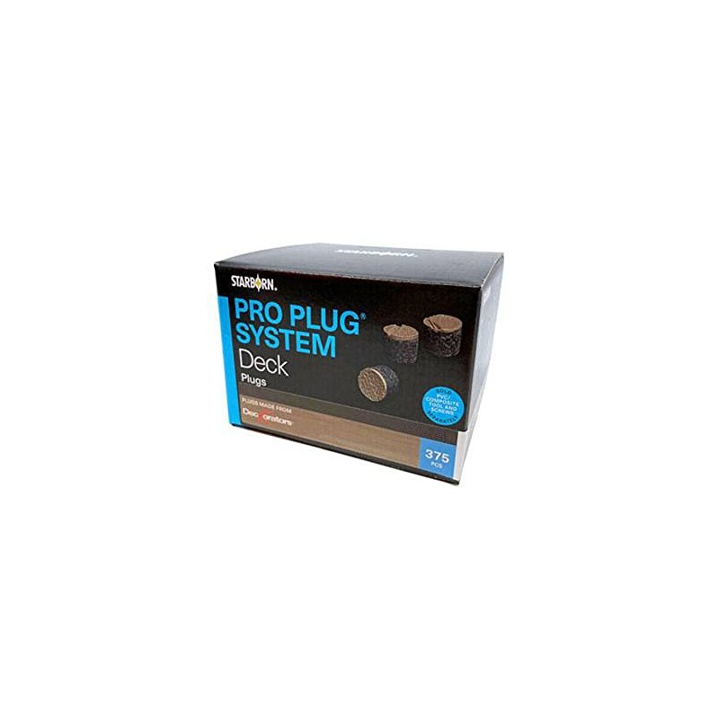 Starborn Pro Plugs for Deckorators Khaya Decking - 375 Count