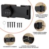 yotutun Hasp Lock Combination Lock Security Hasp Lockable Padlock with