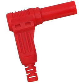 Lzzvibo 10sets Wire Solder DIY Type Insulation 90 Degree Banana Plugs Right Angle 4mm Banana Plug Male Connectors for Multimeter Leads Test Probes Adapter